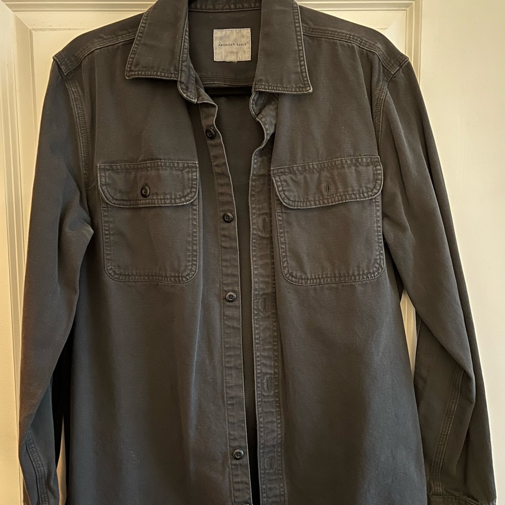 American Eagle canvas overshirt size medium